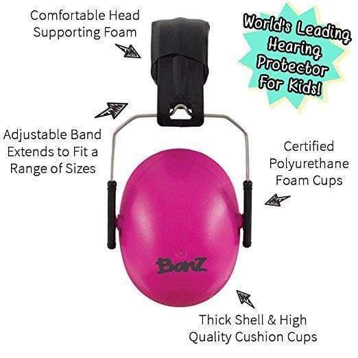 Banz Kids Hearing Protection Earmuffs - Solids