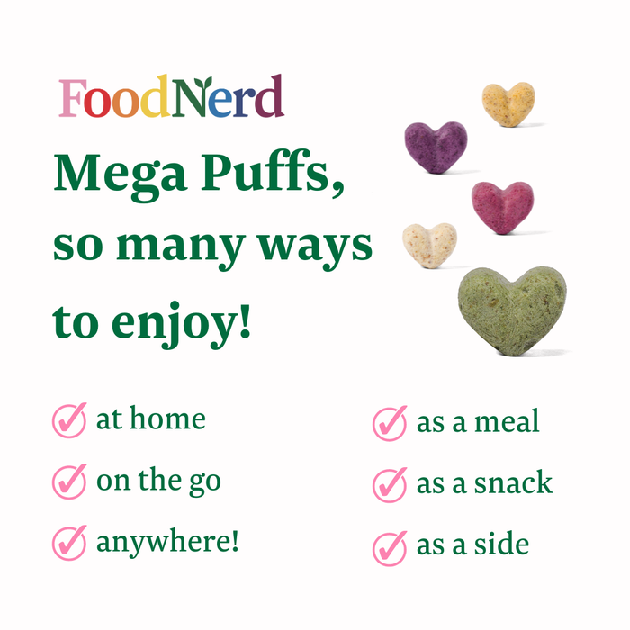 FoodNerd Orange Mega Puffs