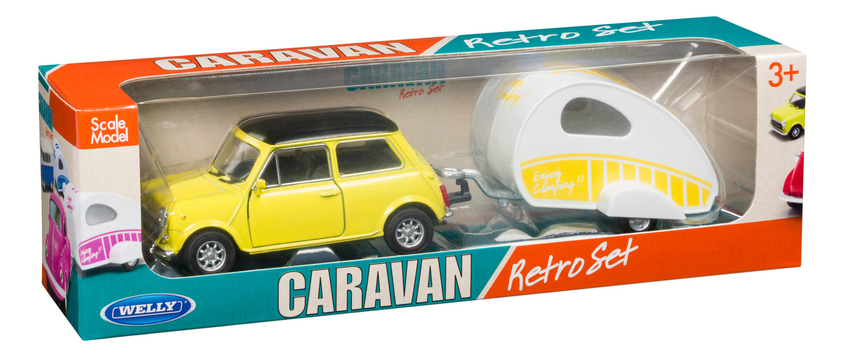 Toysmith Caravan Weekend Assorted Retro Toy Set-Toy Car
