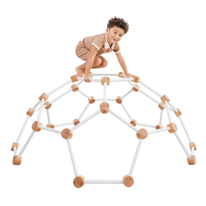 Wooden Toddler Play Gym, Montessori Climber by Comfy Cubs