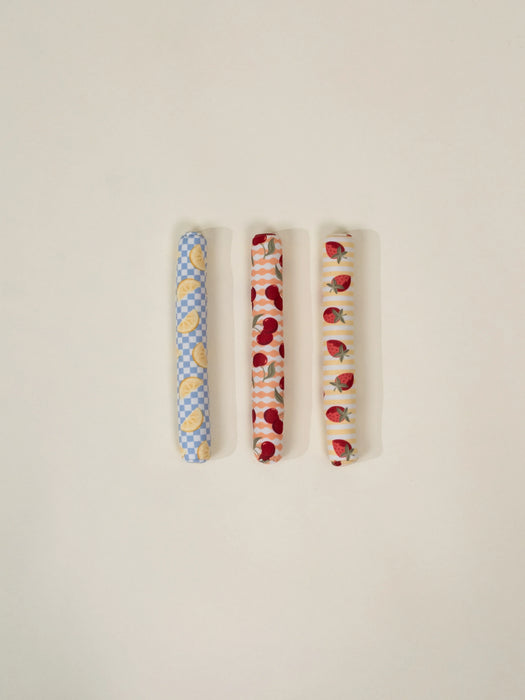 Coco Village Set of 3 Neoprene Diving Sticks | Summer Fruits