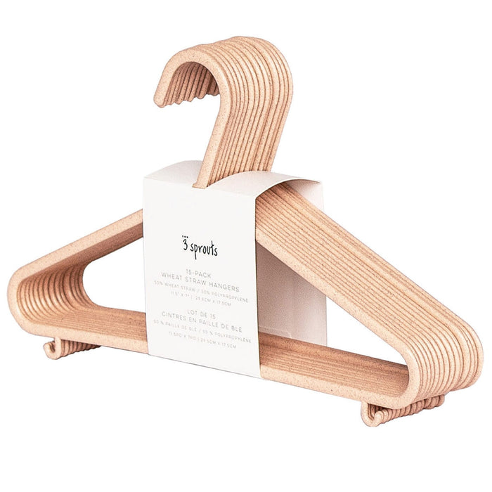 3 Sprouts Baby Wheat Straw Hangers