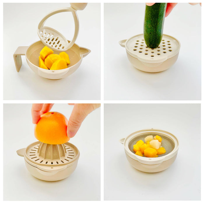 Homemade Baby Food Prep Set Beige