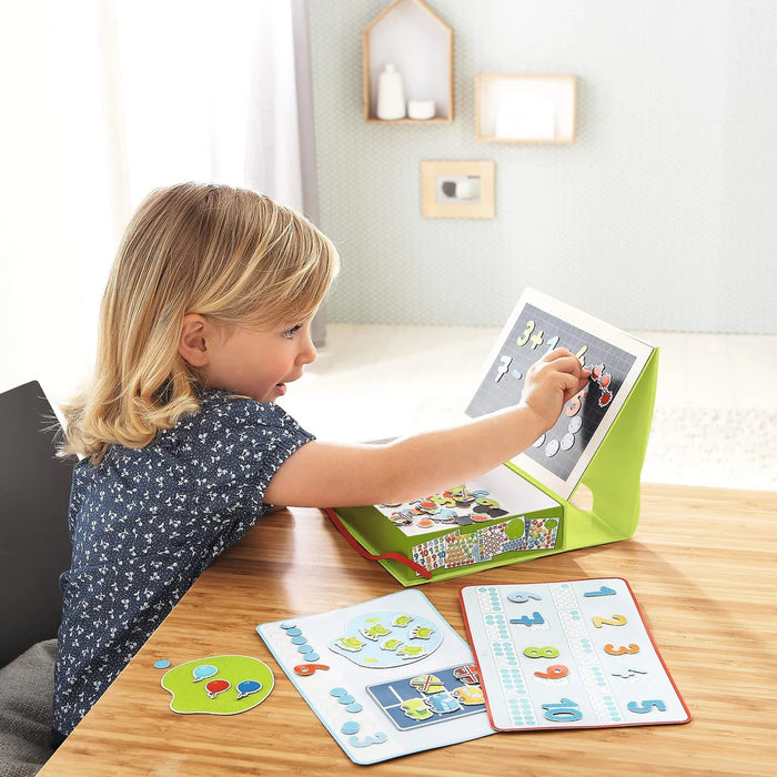 HABA Magnetic Game Box 1 2 Numbers & You