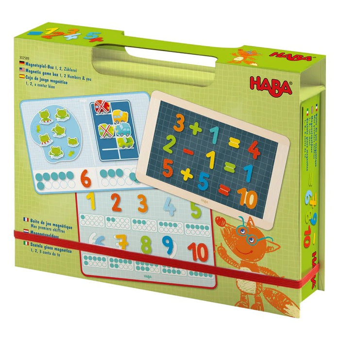 HABA Magnetic Game Box 1 2 Numbers & You
