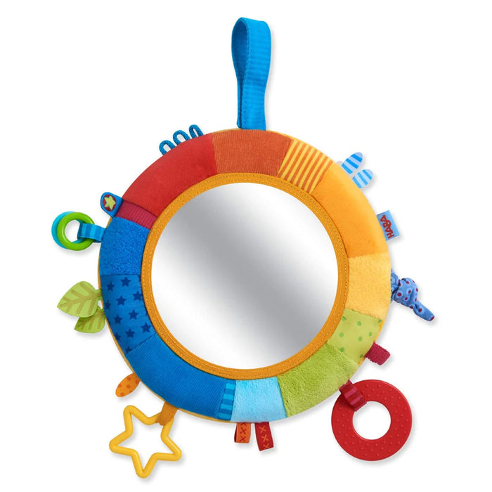 HABA Rainbow Teether Pillow Discovery Mirror