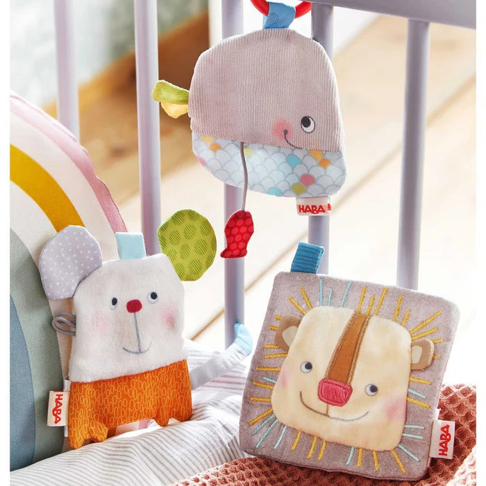 HABA Whale Crackly Lovey