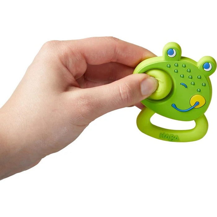 HABA Frog Popping Clutching Toy