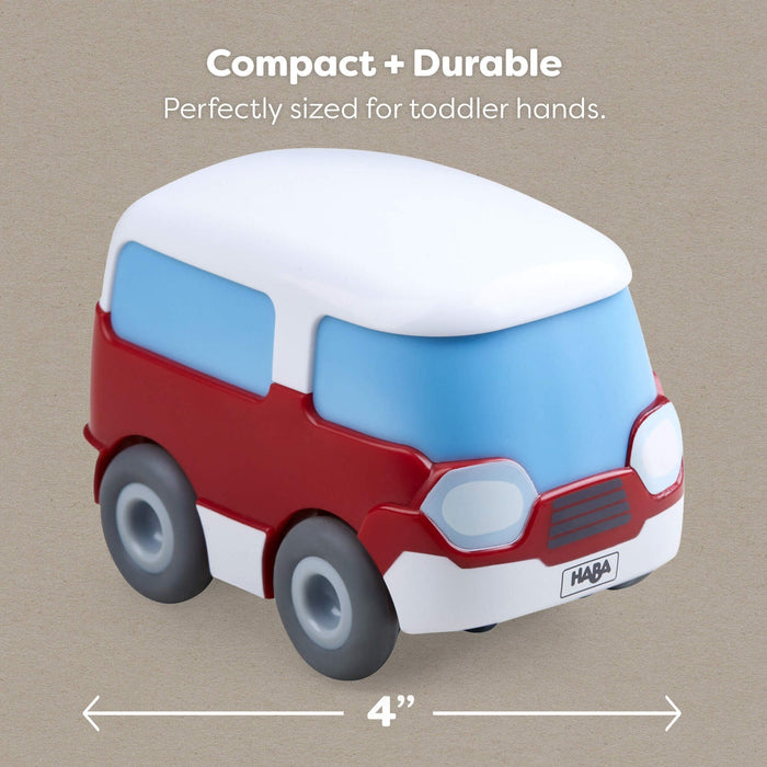 HABA Kullerbu Red White Mini Bus