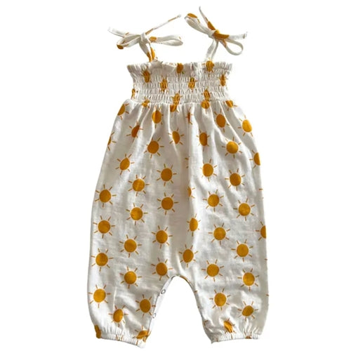 SIIX Organic Smocked Jumpsuit