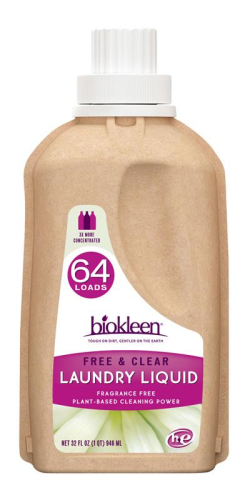 Biokleen Laundry Liquid Eco Bottle 32oz