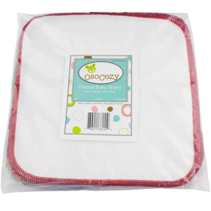 OsoCozy Reusable Cloth Baby Wipes