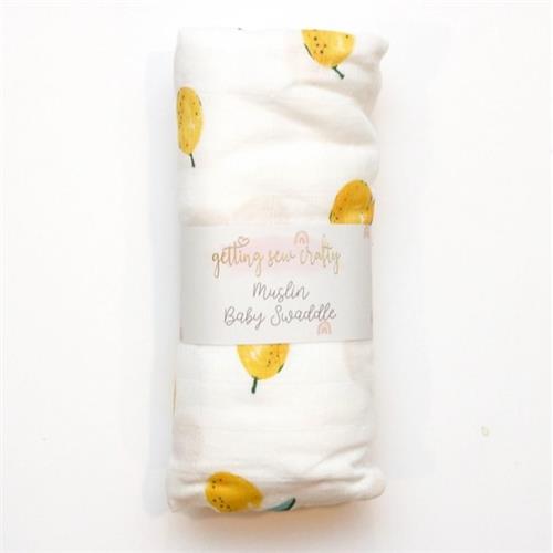 Getting Sew Crafty Muslin Swaddle