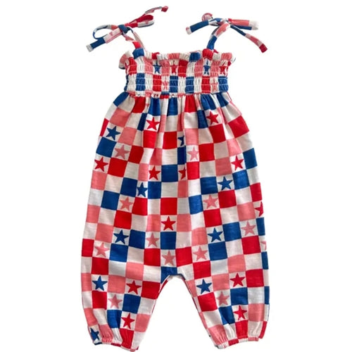 SIIX Organic Smocked Jumpsuit