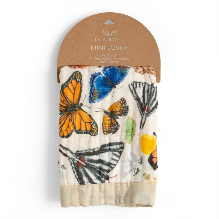 Flutter Friends Butterfly Baby Lovey Muslin Blanket