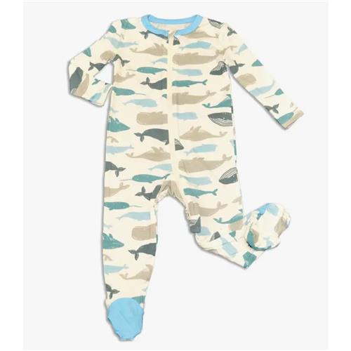 Silkberry Baby Bamboo Zip-up Footie