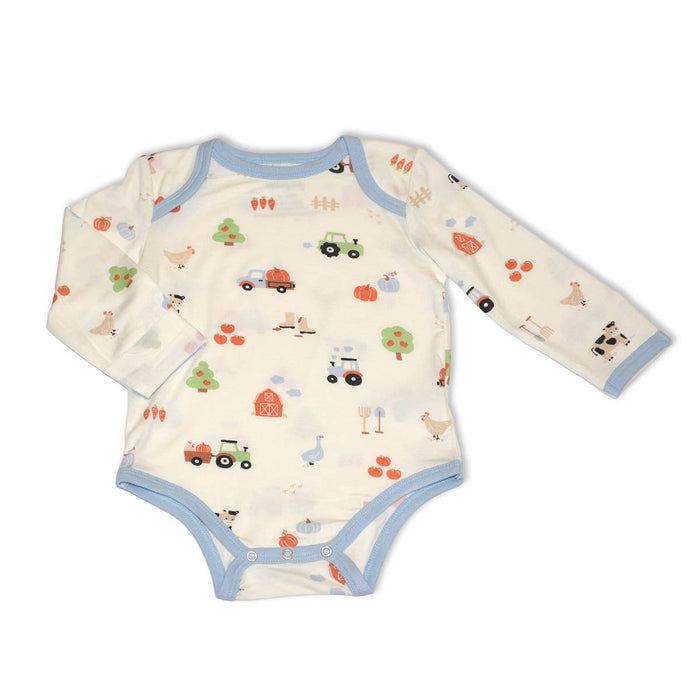 Silkberry Baby Bamboo Long Sleeve Onesie