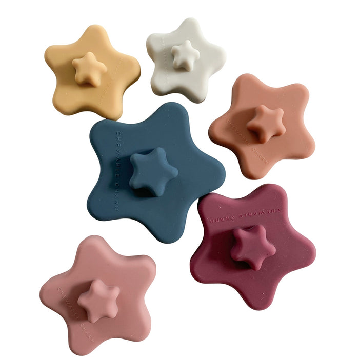 Chewable Charm Star Teether Stacker