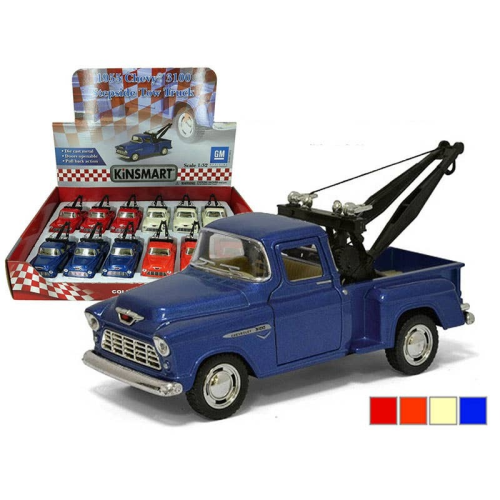 Luna Die-Cast Cars 1955 CHEVY 3100 TOW TRUCK