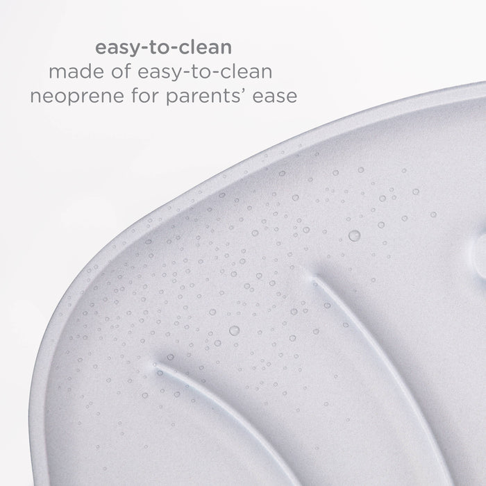 Ubbi Gray Stingray Sink Bather