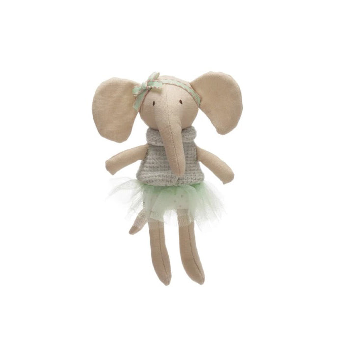 Creative Co-Op Cotton Linen Mini Animal