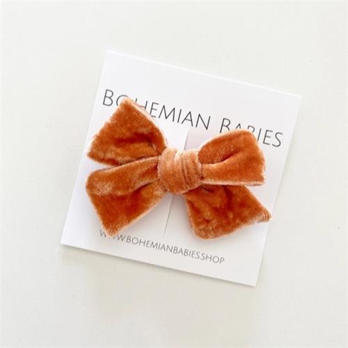 Bohemian Babies Velvet Bow