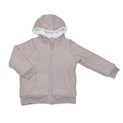 Silkberry Baby Fleece Zip Hoodie with Sherpa Lining