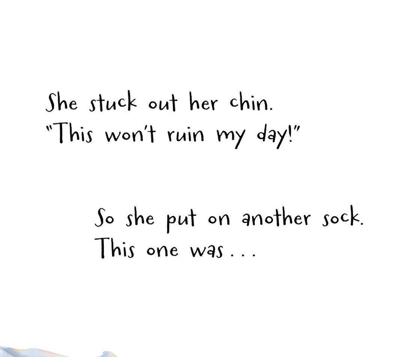 One Red Sock Board Book with Flocked Cover