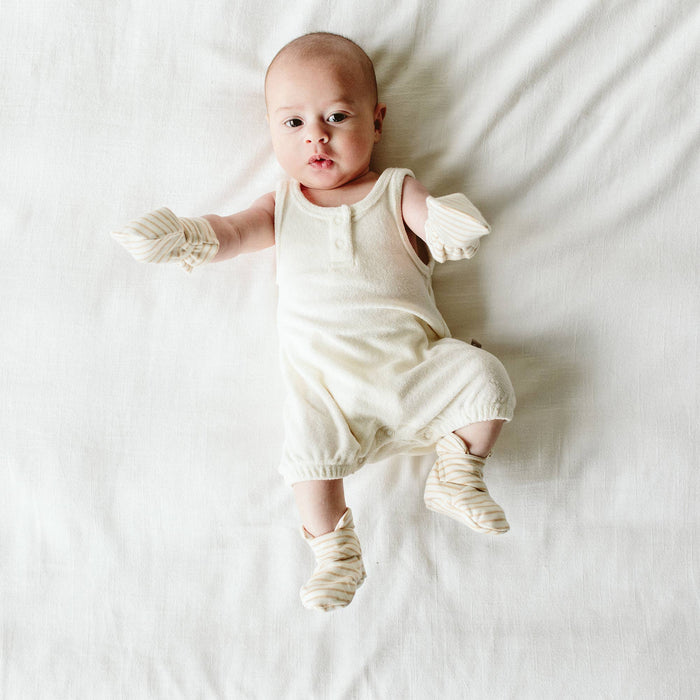 Quick Change Terry Romper - Cloud