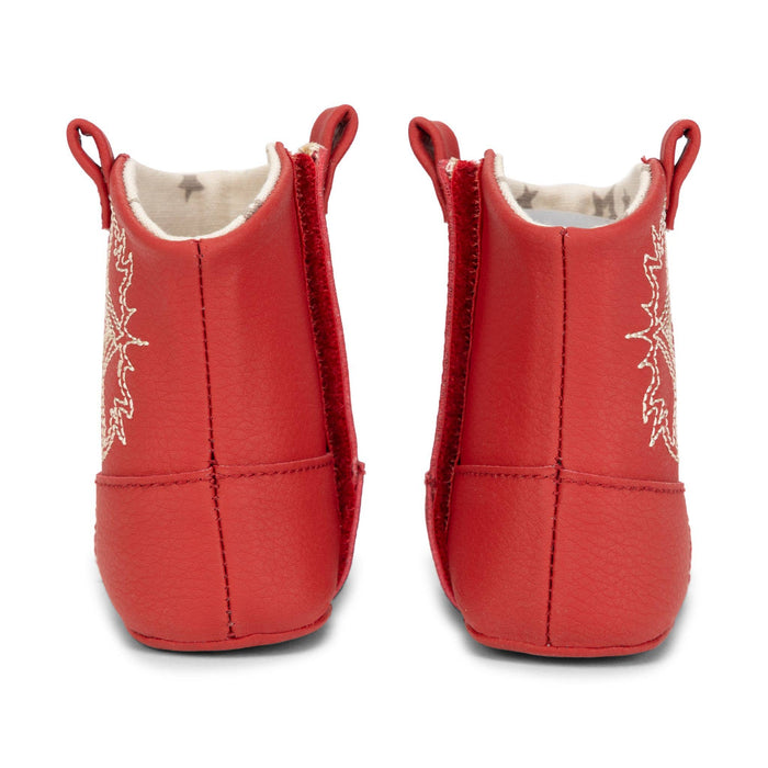 Eco Steps - Western Boot Cherry Red