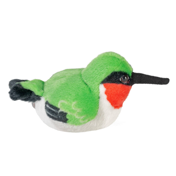 Audubon II Ruby Throat Hummingbird Animal W Sound 5.5"