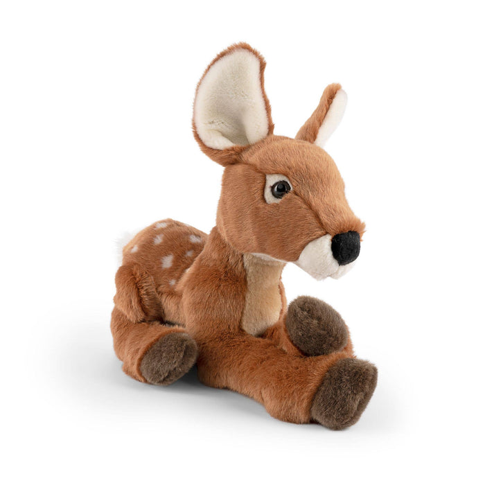 Living Nature Lying Deer Fawn Plush