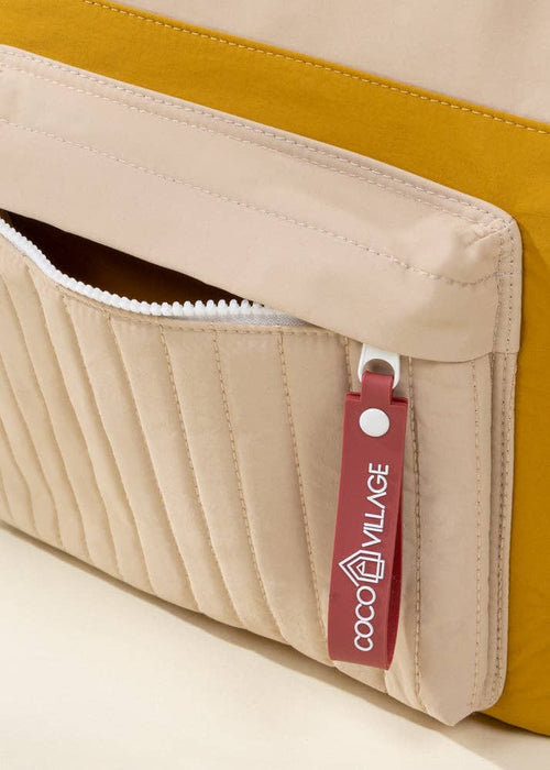 Coco Village Washable Nylon Backpack - Golden Hour