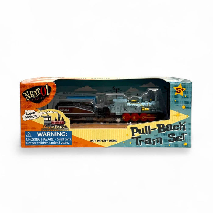 Neato! Pull-Back Train Set - Retro Classic