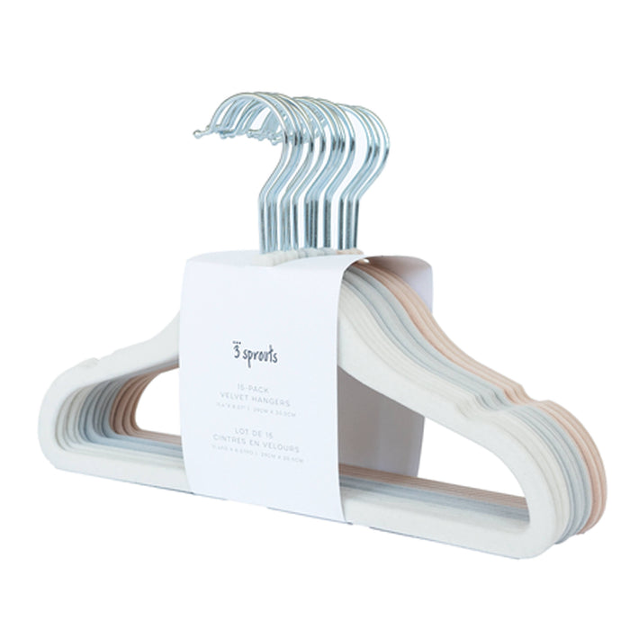 Kids & Baby Velvet Hangers (2 Packs of 15)