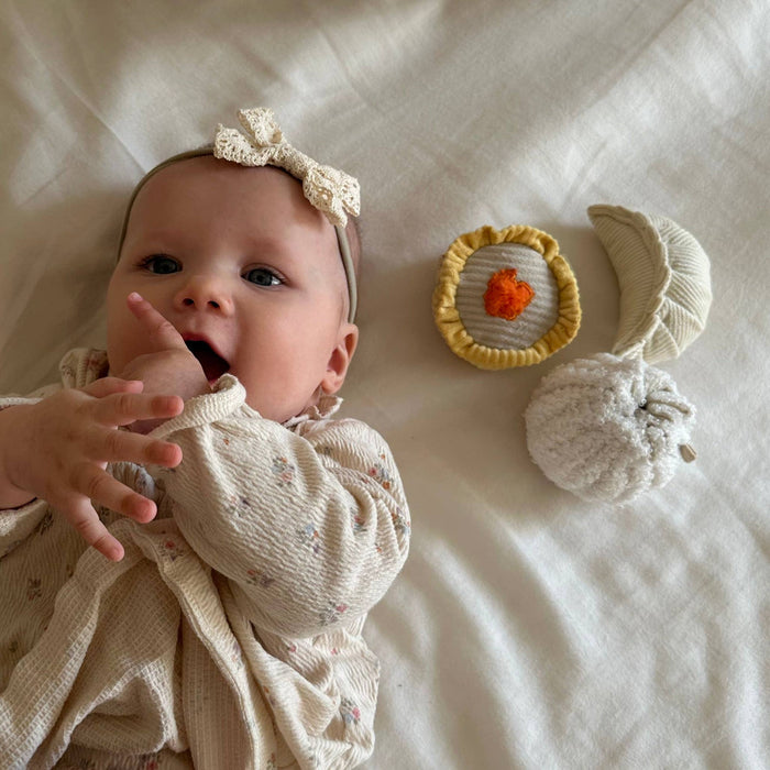 Dim Sum // Handheld Rattle for Baby