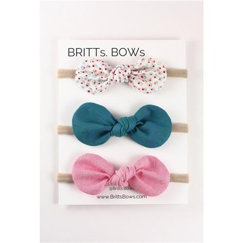 Britts Bows Round Knot Headbands 3-Pack