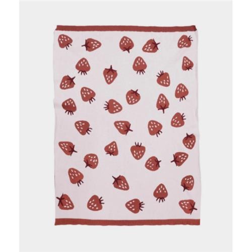 The Blueberry Hill Organic Cotton Blanket