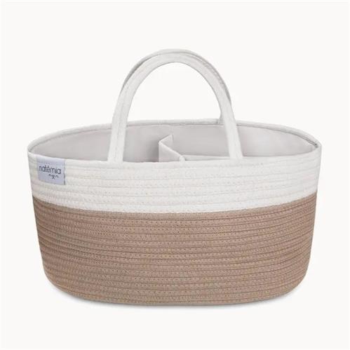 Natemia Cotton Rope Diaper Caddy Organizer