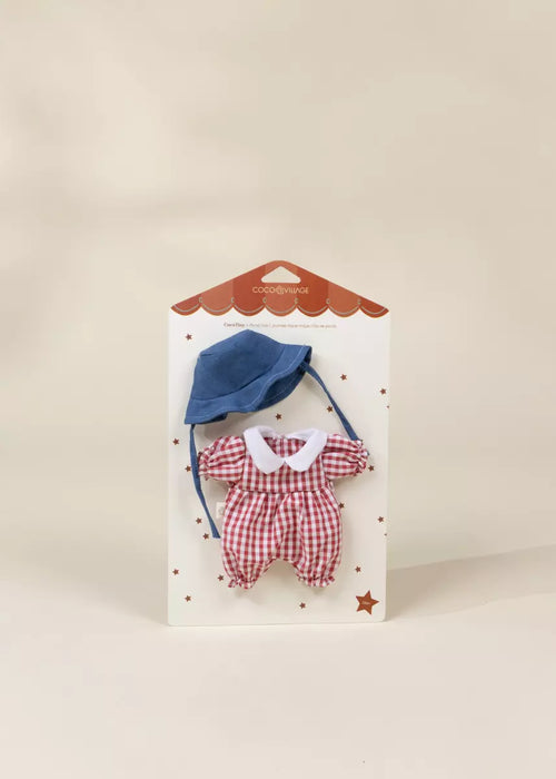 Coco Village CocoTiny 10" (26 cm) Baby Play Doll Clothing Set | Picnic Day