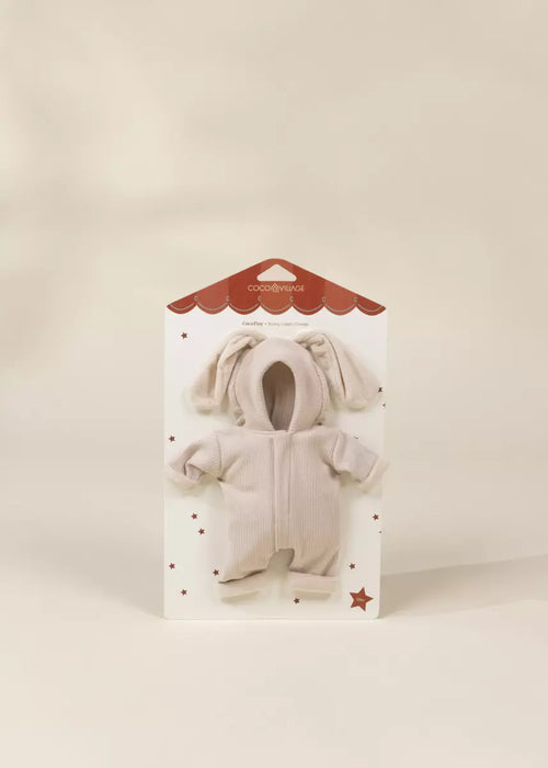 Coco Village CocoTiny 10" (26 cm) Baby Play Doll Clothing Set | Bunny