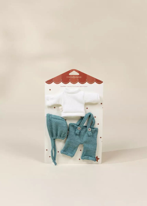 Coco Village CocoTiny 10" (26 cm) Baby Play Doll Clothing Set | Cozy Knit