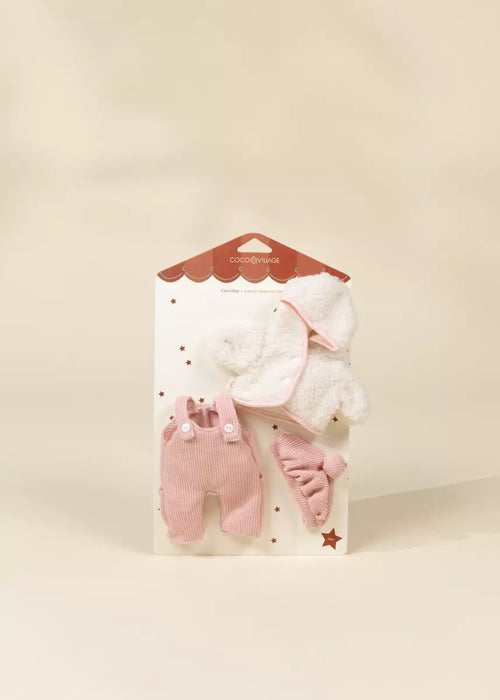 Coco Village CocoTiny 10" (26 cm) Baby Play Doll Clothing Set | Autumn