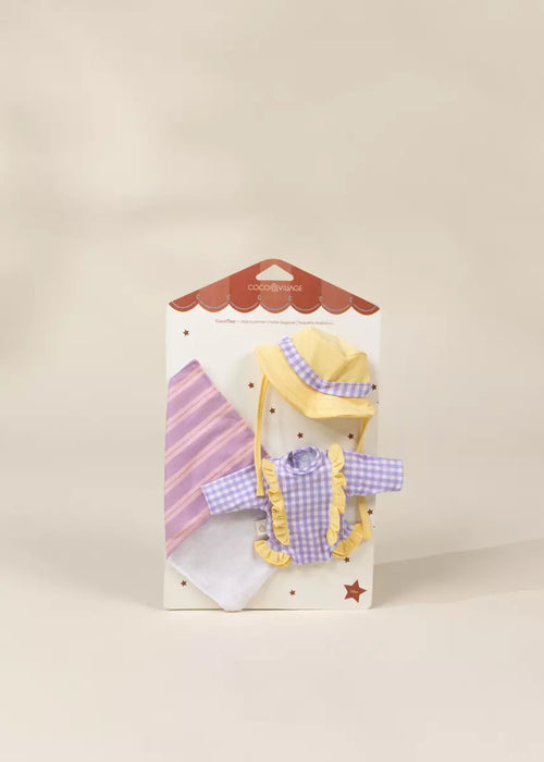 Coco Village CocoTiny 10" (26 cm) Baby Play Doll Clothing Set | Little Swimmer