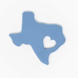 Three Hearts Modern Texas Silicone Teether