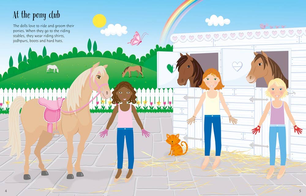 Sticker Dolly Dressing Dolls : Usborne