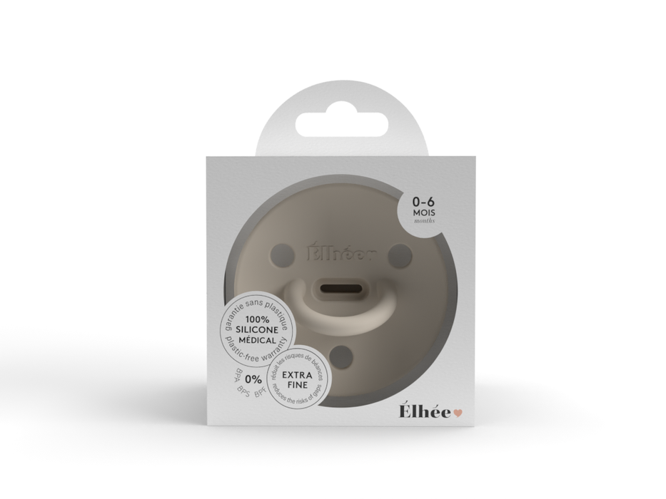 Élhée ChooChoo pacifier - The physiological silicone pacifier