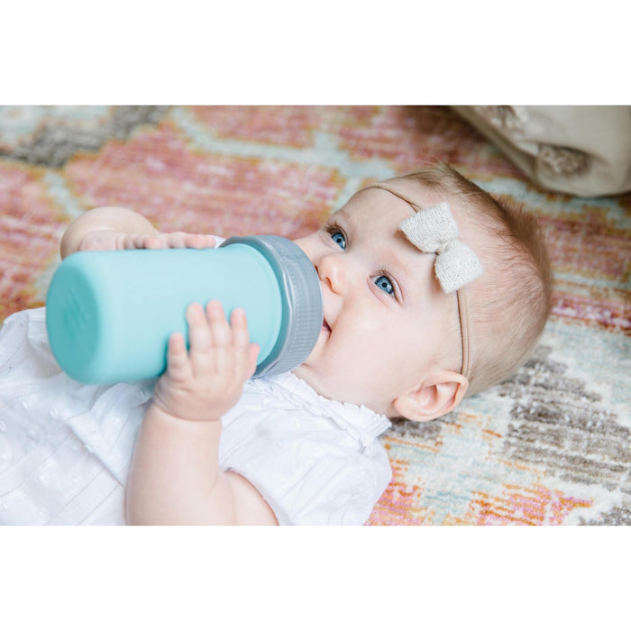 Mason Bottle Silicone Baby Bottle