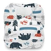 Thirsties Natural All In One Hook and Loop Cloth Diaper - NAIO H/L