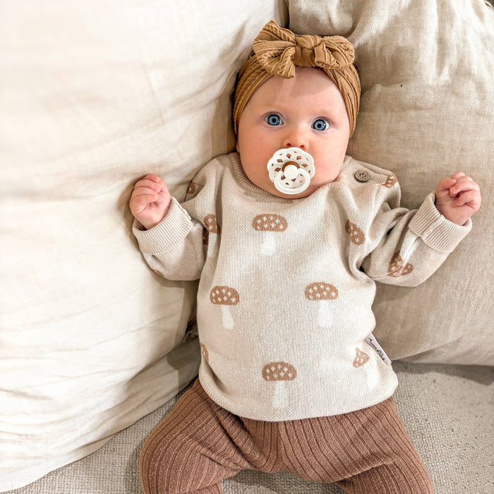 Aster & Oak Mushroom Knit Jumper